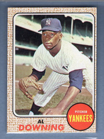 1968 Topps #105 Al Downing EX-MT  GO588