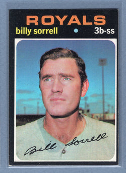 1971 Topps #17 Billy Sorrell (b) EX  GO950