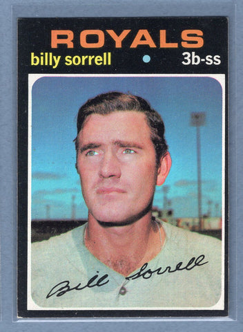 1971 Topps #17 Billy Sorrell (b) EX  GO950