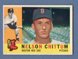 1960 Topps #296 Nelson Chittum EX-MT     GO153