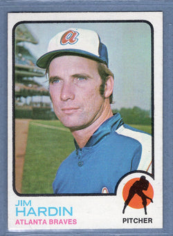 1973 Topps #124 Jim Hardin  (b) EX-MT  GO669