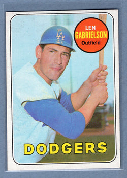 1969 Topps #615 Len Gabrielson EX-MT  GO477