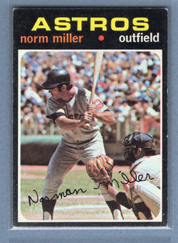 1971 Topps #18 Norm Miller (a) EX  GO950
