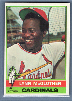 1976 Topps #478 Lynn McGlothen  EX-MT  GOSB1