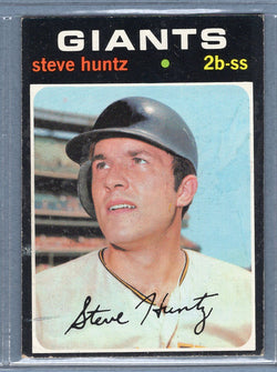 1971 Topps #486 Steve Huntz  VG-EX  SB1