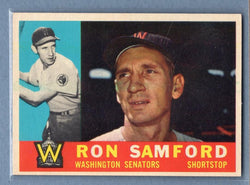 1960 Topps #409 Ron Samford(a) EX   GO550
