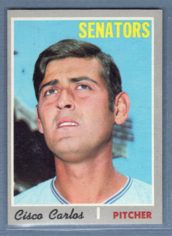 1970 Topps #487 Cisco Carlos  EX-MT  SB2
