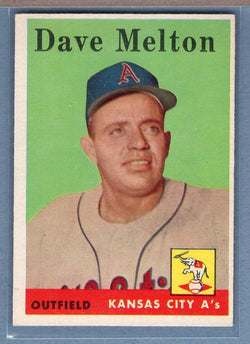 1958 Topps #391 Dave Melton EX  GO67B