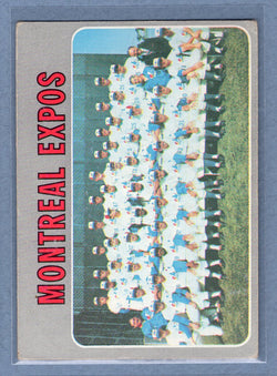 1970 Topps #509 Montreal Expos Team  EX  GO695