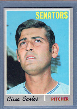 1970 Topps #487 Cisco Carlos  EX-MT  SB1