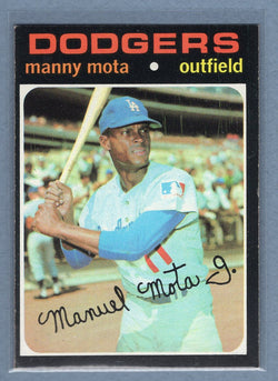 1971 Topps #112 Manny Mota   EX-MT  GO550