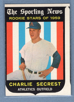 1959 Topps #140 Charlie Secrest EX    GO177