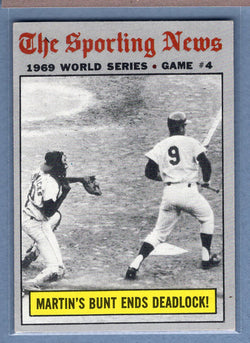 1970 Topps #308 World Series Game 4 (b) EX-MT  GO900