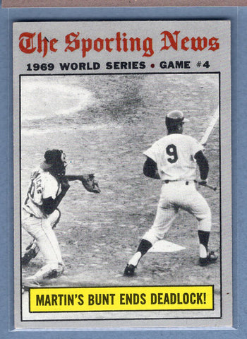 1970 Topps #308 World Series Game 4 (b) EX-MT  GO900