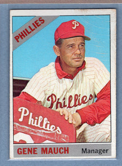 1966 Topps #411 Gene Mauch (b) G-VG  GO470