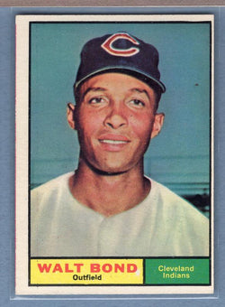 1961 Topps #334 Walt Bond VG-EX  GO195