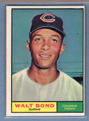 1961 Topps #334 Walt Bond VG-EX  GO195
