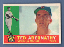 1960 Topps #334 Ted Abernathy NM     GO153