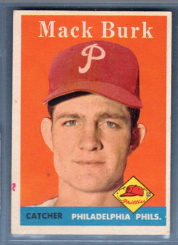1958 Topps #278 Mack Burk EX  GO401