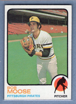 1973 Topps #499 Bob Moose  EX  GO501