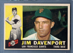 1960 Topps #154 Jim Davenport EX-MT  Set Break C