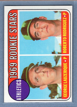 1969 Topps #358 Athletics Rookies (a) EX-MT  GO700