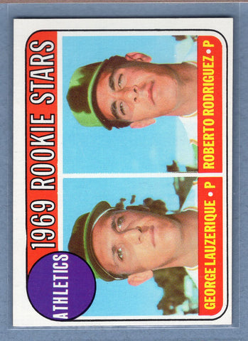 1969 Topps #358 Athletics Rookies (a) EX-MT  GO700