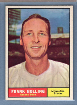 1961 Topps #335 Frank Bolling EX-MT  GO195