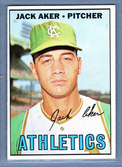 1967 Topps #110 Jack Aker EX-MT  GO510