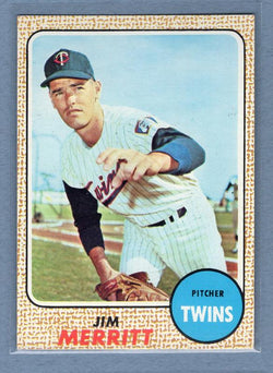 1968 Topps #64 Jim Merritt(a) EX  GO250