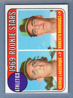1969 Topps #358 Athletics Rookies (b) EX-MT  GO700