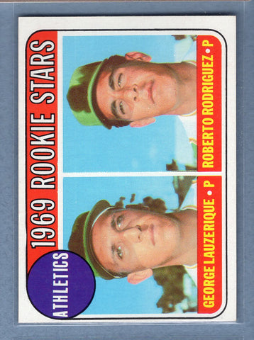 1969 Topps #358 Athletics Rookies (b) EX-MT  GO700
