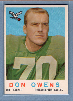 1959 Topps #47 Don Owens EX-MT  GO159