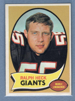 1970 Topps #127 Ralph Heck EX-MT  GO241