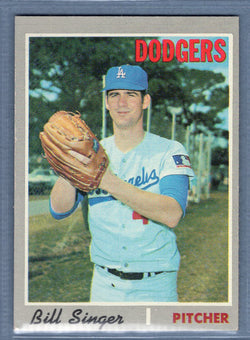 1970 Topps #490 Bill Singer  EX-MT  SB2
