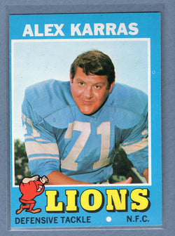 1971 Topps #41 Alex Karras (c) EX  GO600