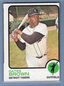 1973 Topps #508 Gates Brown  VG-EX  GO501