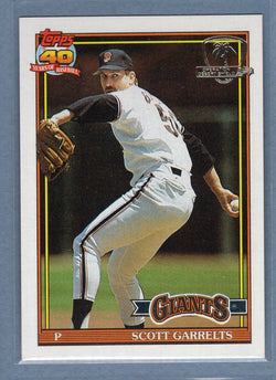 1991 Topps Desert Shield #361 Scott Garrelts  NM  GO600