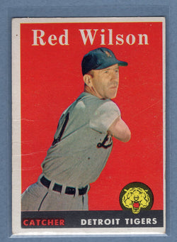 1958 Topps #213 Red Wilson (mk) (b) G-VG  GO501