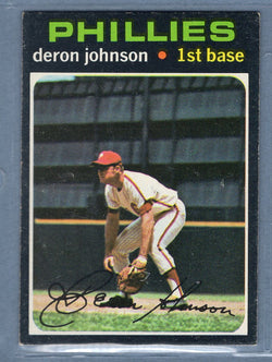 1971 Topps #490 Deron Johnson  EX  GO747