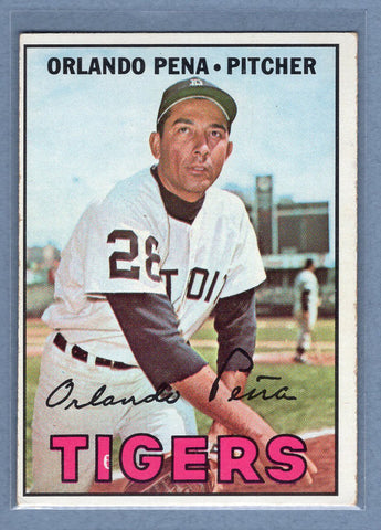 1967 Topps #449 Orlando Pena (a) EX  GO368