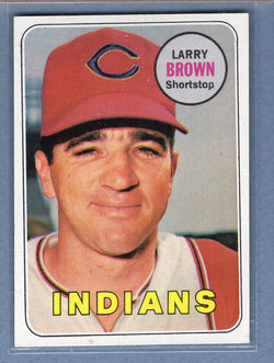1969 Topps #503 Larry Brown (a) EX-MT  GOWABB
