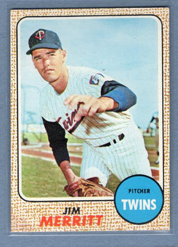1968 Topps #64 Jim Merritt(b) EX  GO250