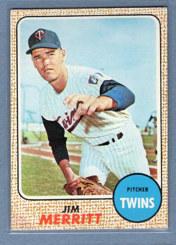 1968 Topps #64 Jim Merritt(b) EX  GO250