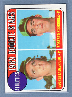 1969 Topps #358 Athletics Rookies (d) EX-MT  GO700