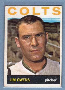 1964 Topps #241 Jim Owens (a) VG  GO441