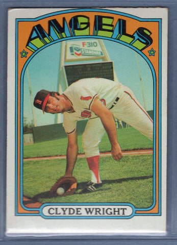 1972 Topps #55 Clyde Wright (d) VG-EX  GO544
