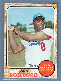 1968 Topps #65 John Roseboro EX  GO250