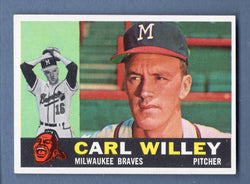 1960 Topps #107 Carl Willey NM  GO240A