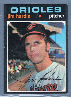 1971 Topps #491 Jim Hardin  EX  GO747